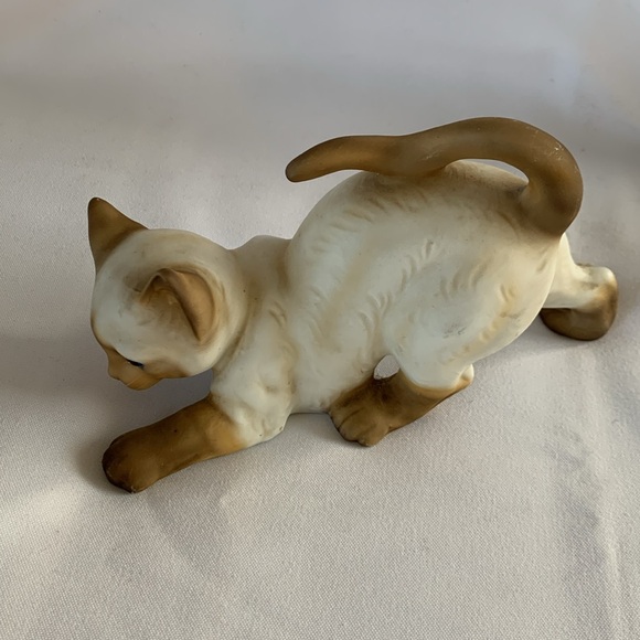 Vintage Cat Figurine - Large - Made in Japan - Ceramic - Picture 7 of 11